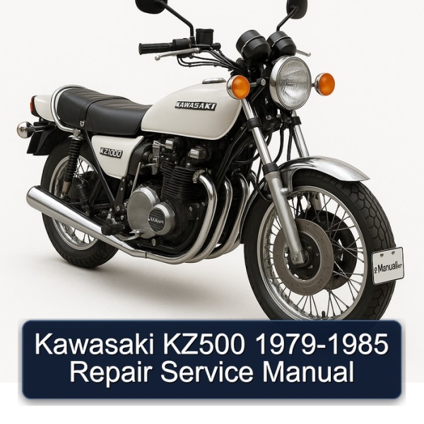 Kawasaki KZ500 1979-1985 Repair Service Manual