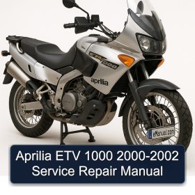 Aprilia ETV 1000 2000-2002 Service Repair Manual