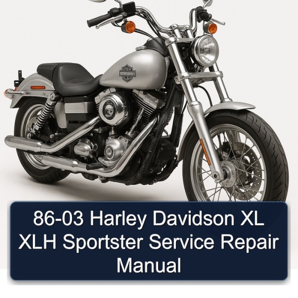 86-03 Harley Davidson XL XLH Sportster Service Repair Manual