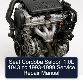 Seat Cordoba Saloon 1.0L 1043 cc 1993-1999 Service Repair Manual