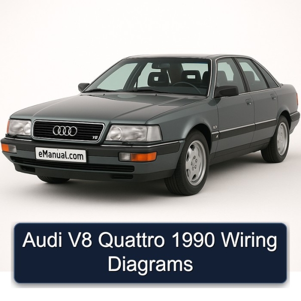 Audi V8 Quattro 1990 Wiring Diagrams