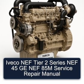 Iveco NEF Tier 2 Series NEF 45 GE NEF 85M Service Repair Manual