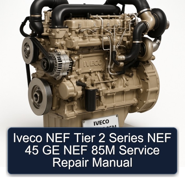 Iveco NEF Tier 2 Series NEF 45 GE NEF 85M Service Repair Manual
