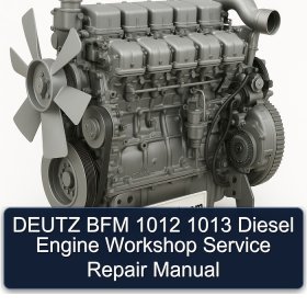 DEUTZ BFM 1012 1013 Diesel Engine Workshop Service Repair Manual