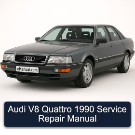 Audi V8 Quattro 1990 Service Repair Manual
