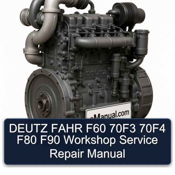 DEUTZ FAHR F60 70F3 70F4 F80 F90 Workshop Service Repair Manual