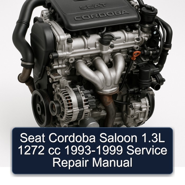 Seat Cordoba Saloon 1.3L 1272 cc 1993-1999 Service Repair Manual