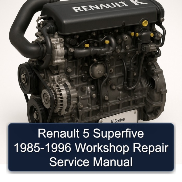 Renault 5 Superfive 1985-1996 Workshop Repair Service Manual