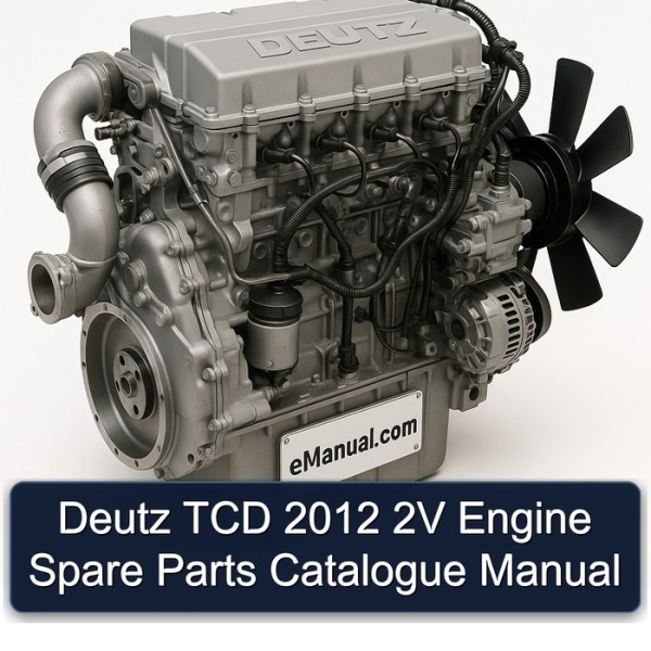 Deutz TCD 2012 2V Engine Spare Parts Catalogue Manual