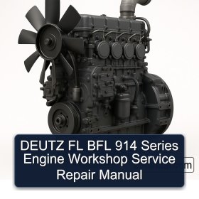 DEUTZ FL BFL 914 Series Engine Workshop Service Repair Manual