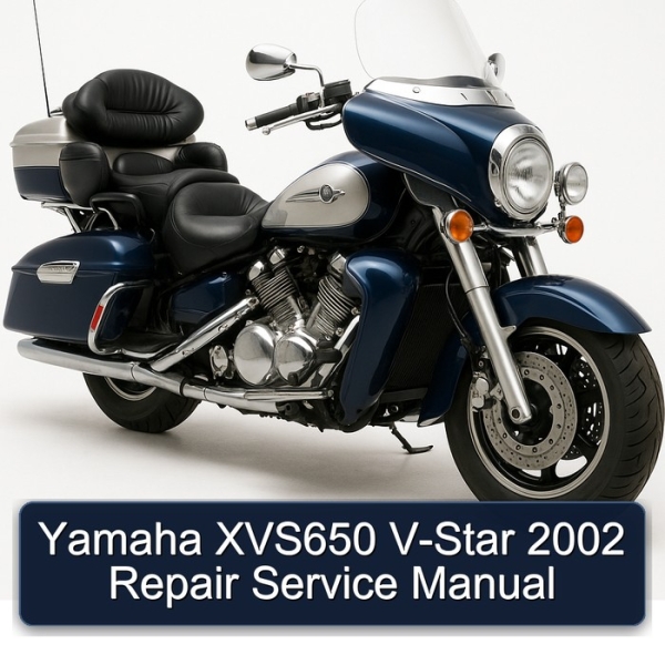 Yamaha XVS650 V-Star 2002 Repair Service Manual