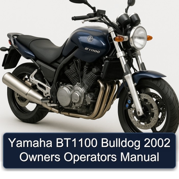 Yamaha BT1100 Bulldog 2002 Owners Operators Manual