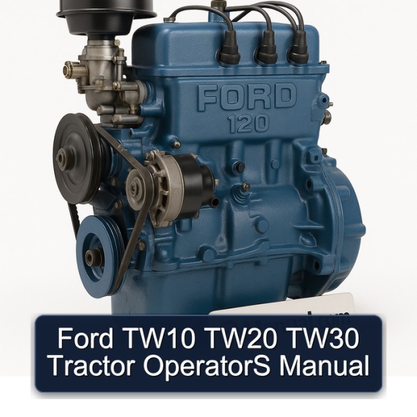 Ford TW10 TW20 TW30 Tractor OperatorS Manual