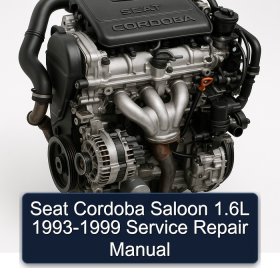 Seat Cordoba Saloon 1.6L 1993-1999 Service Repair Manual