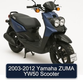 2003-2012 Yamaha ZUMA YW50 Scooter