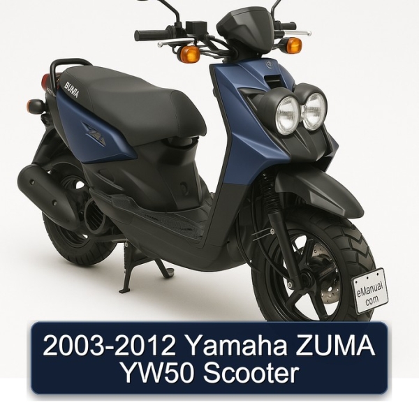2003-2012 Yamaha ZUMA YW50 Scooter