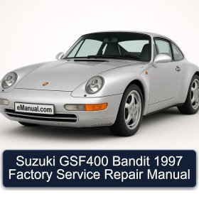 Suzuki GSF400 Bandit 1997 Factory Service Repair Manual