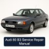 Audi 80 B3 Service Repair Manual
