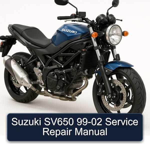 Suzuki SV650 99-02 Service Repair Manual