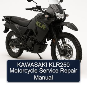 KAWASAKI KLR250 Motorcycle Service Repair Manual