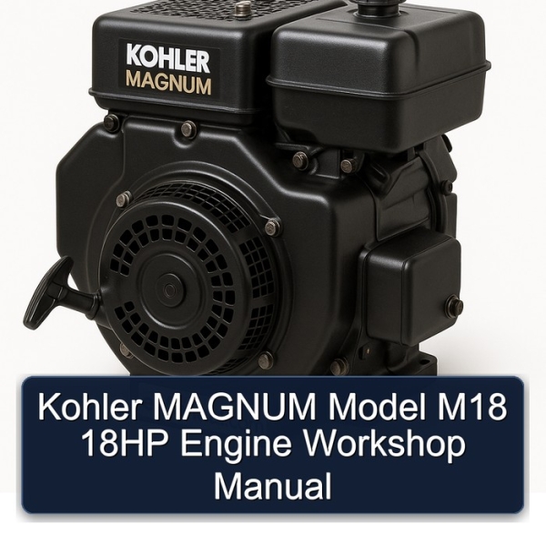 Kohler MAGNUM Model M18 18HP Engine Workshop Manual