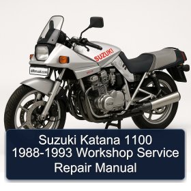 Suzuki Katana 1100 1988-1993 Workshop Service Repair Manual