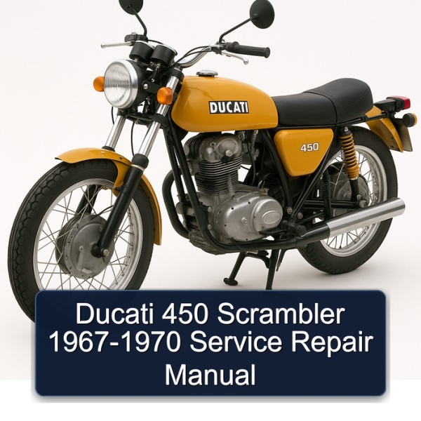 Ducati 450 Scrambler 1967-1970 Service Repair Manual