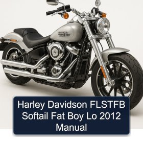 Harley Davidson FLSTFB Softail Fat Boy Lo 2012 Manual