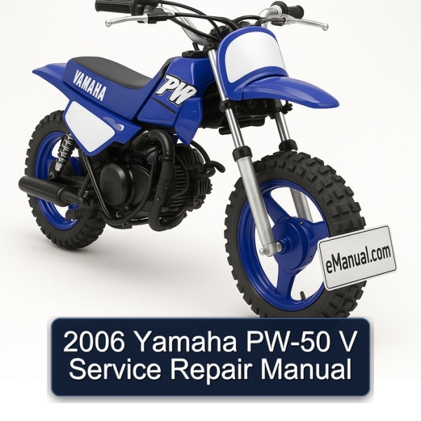 2006 Yamaha PW-50 V Service Repair Manual