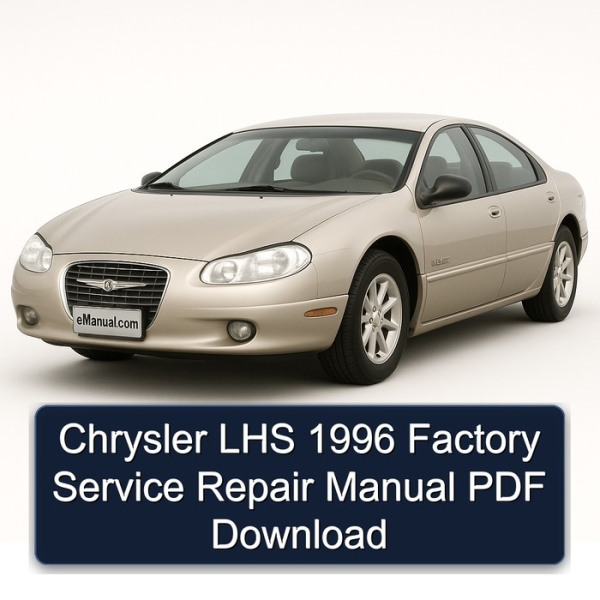 Chrysler LHS 1996 Factory Service Repair Manual PDF Download