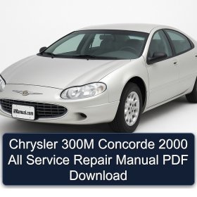 Chrysler 300M Concorde 2000 All Service Repair Manual PDF Download