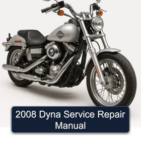 2008 Dyna Service Repair Manual