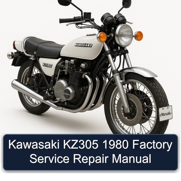 Kawasaki KZ305 1980 Factory Service Repair Manual