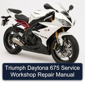 Triumph Daytona 675 Service Workshop Repair Manual