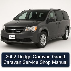 2002 Dodge Caravan Grand Caravan Service Shop Manual