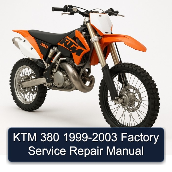KTM 380 1999-2003 Factory Service Repair Manual