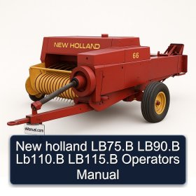 New holland LB75.B LB90.B Lb110.B LB115.B Operators Manual