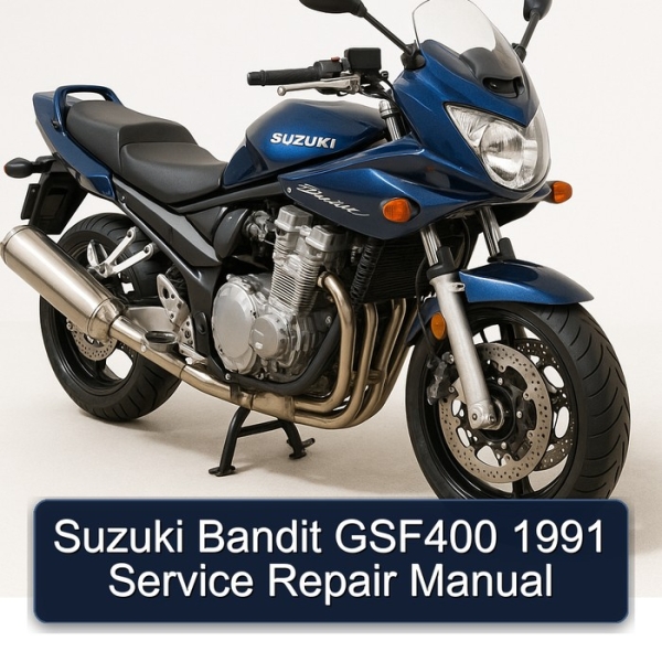 Suzuki Bandit GSF400 1991 Service Repair Manual