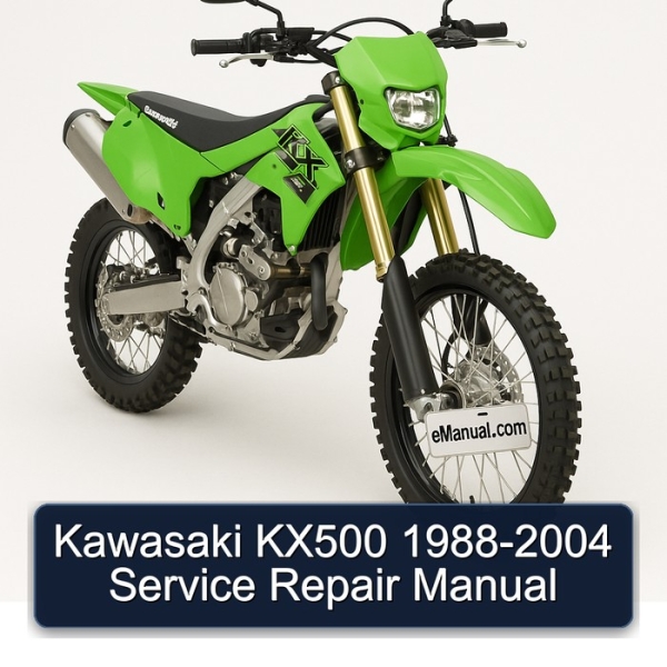 Kawasaki KX500 1988-2004 Service Repair Manual