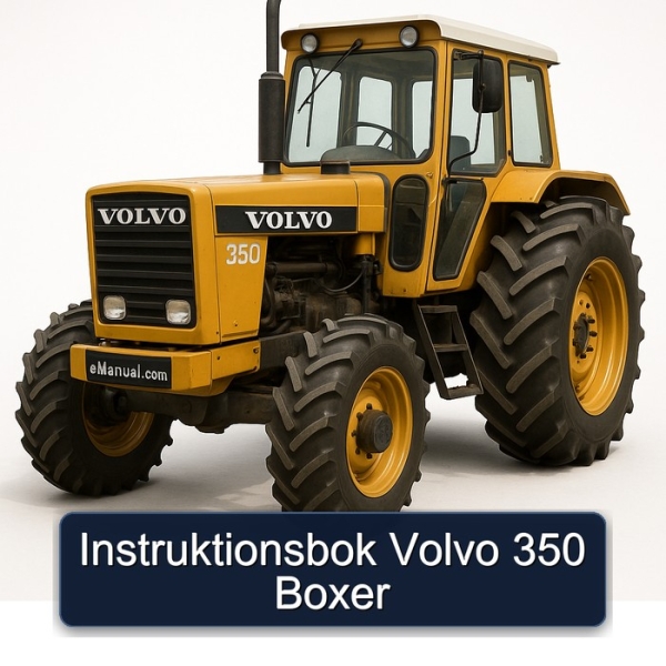 Instruktionsbok Volvo 350 Boxer