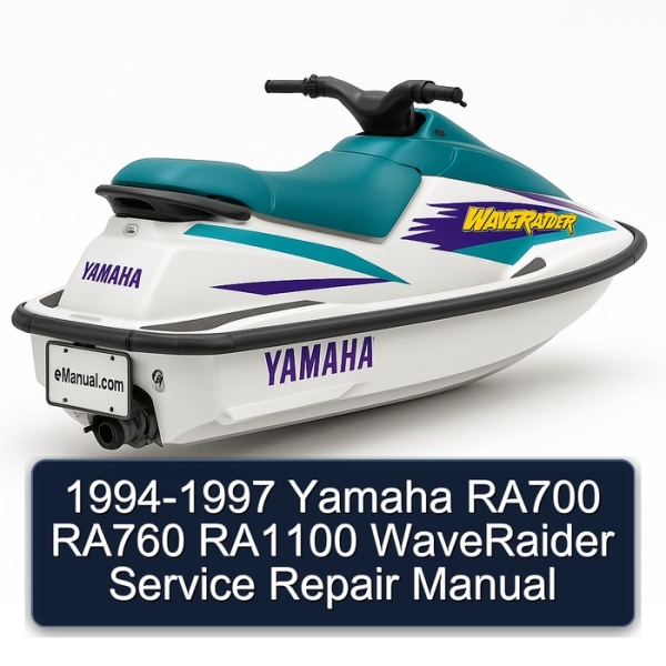 1994-1997 Yamaha RA700 RA760 RA1100 WaveRaider Service Repair Manual