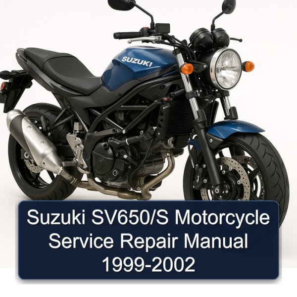 Suzuki SV650/S Motorcycle Service Repair Manual 1999-2002