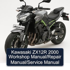 Kawasaki ZX12R 2000 Workshop Manual/Repair Manual/Service Manual