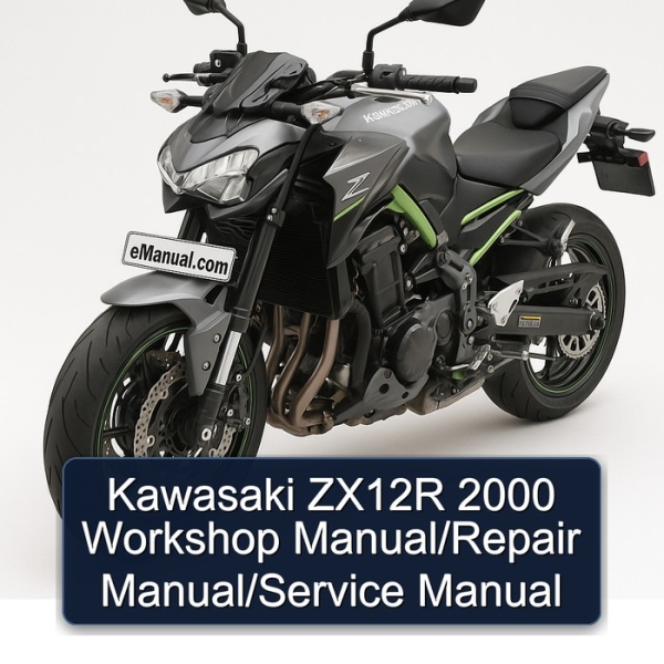 Kawasaki ZX12R 2000 Workshop Manual/Repair Manual/Service Manual