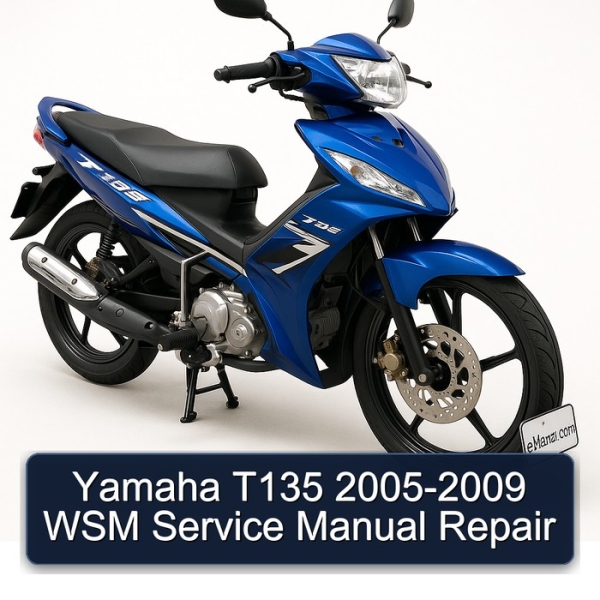 Yamaha T135 2005-2009 WSM Service Manual Repair
