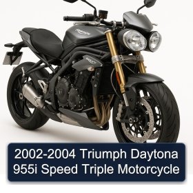 2002-2004 Triumph Daytona 955i Speed Triple Motorcycle