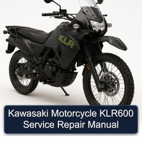 Kawasaki Motorcycle KLR600 Service Repair Manual
