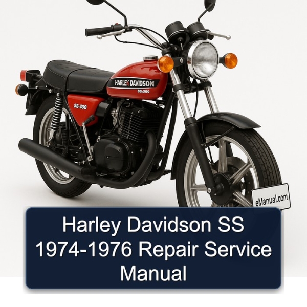 Harley Davidson SS 1974-1976 Repair Service Manual