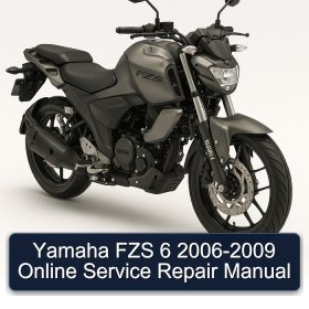 Yamaha FZS 6 2006-2009 Online Service Repair Manual