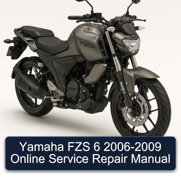 Yamaha FZS 6 2006-2009 Online Service Repair Manual